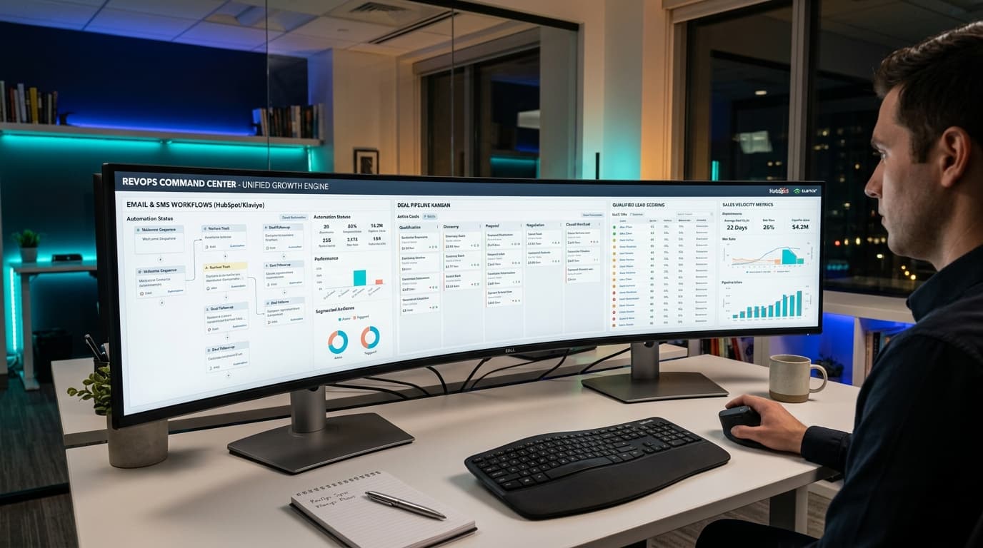 Strategy, CRM, and lead generation working as one system